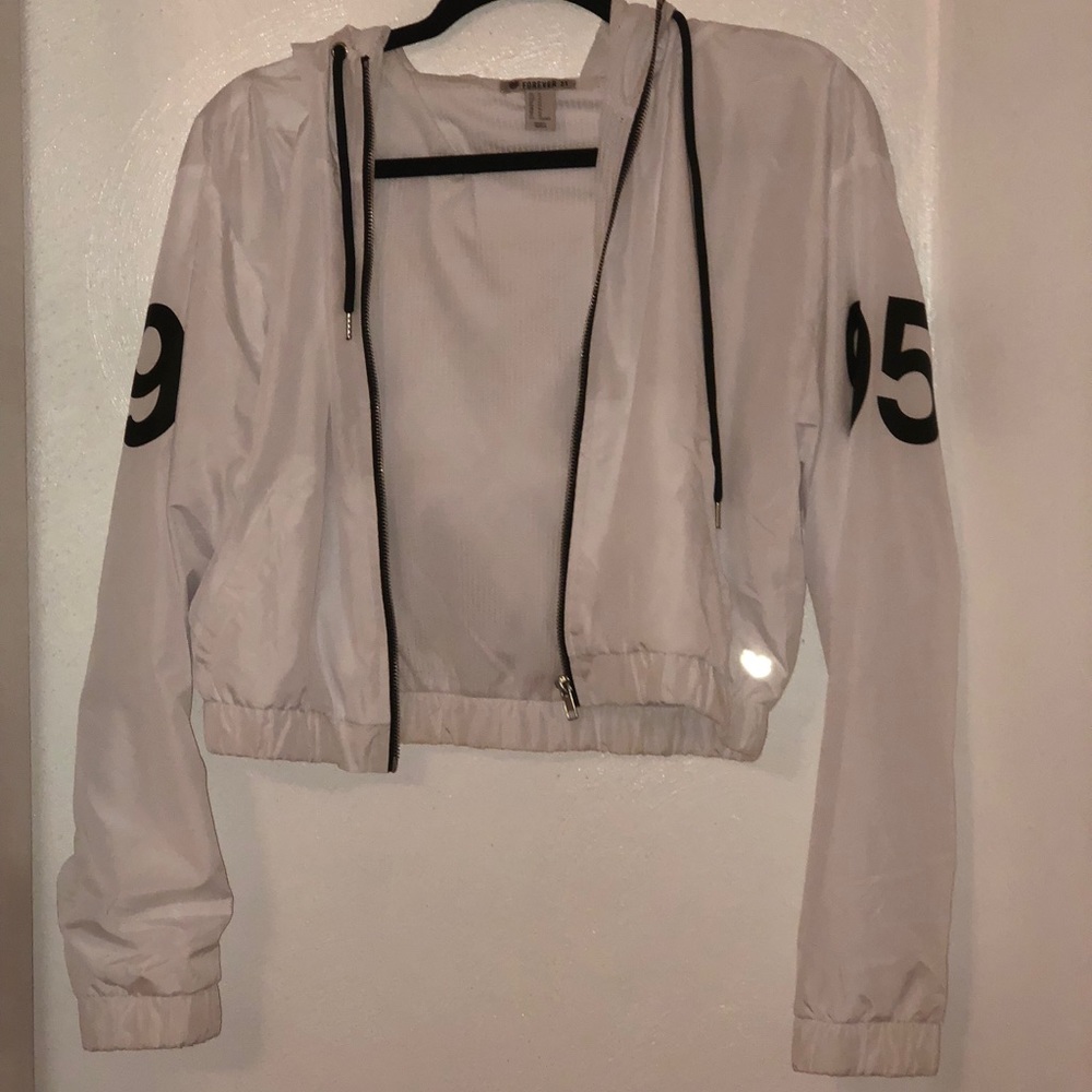 Forever 21 cropped windbreaker